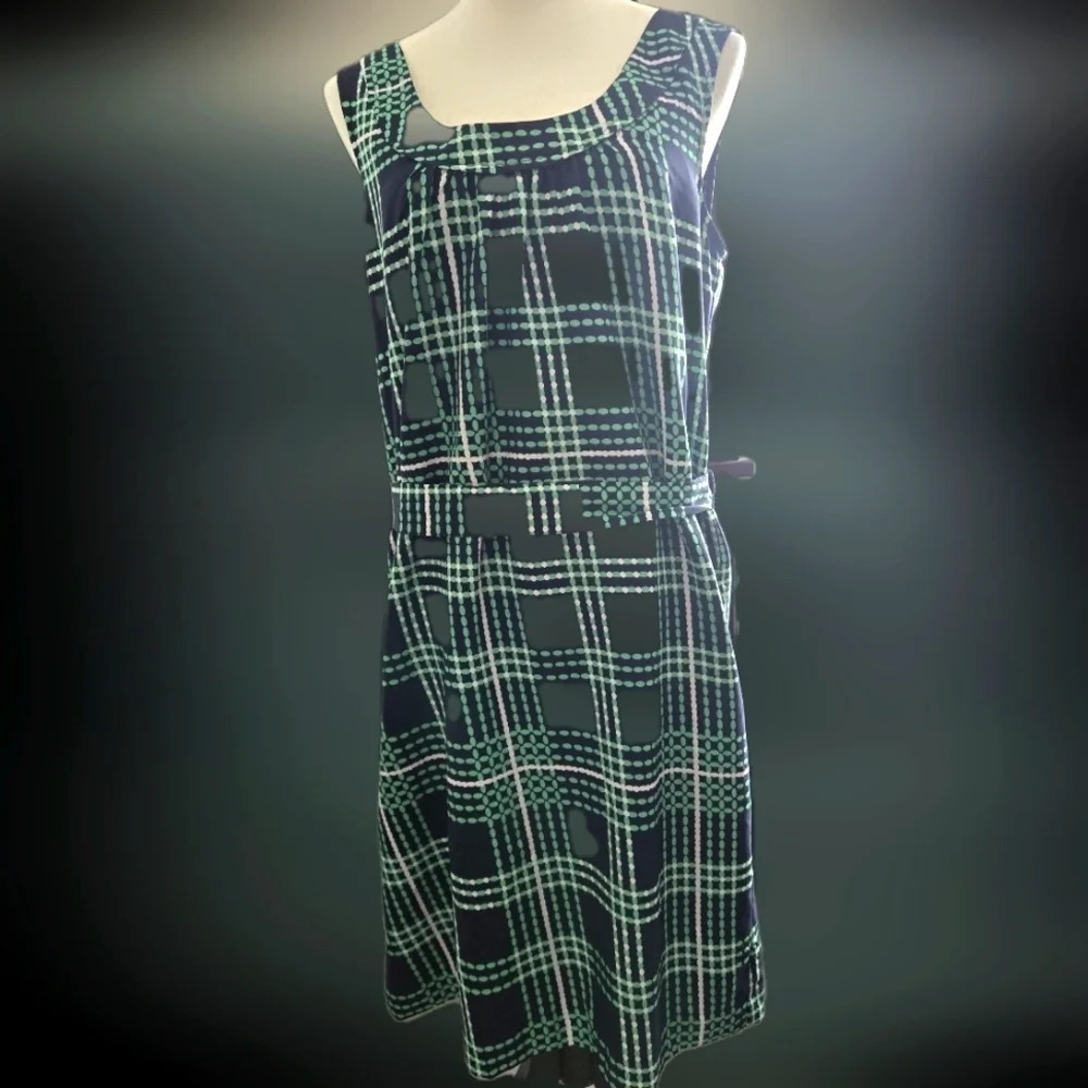 Banana Republic shift dress with belt size 10